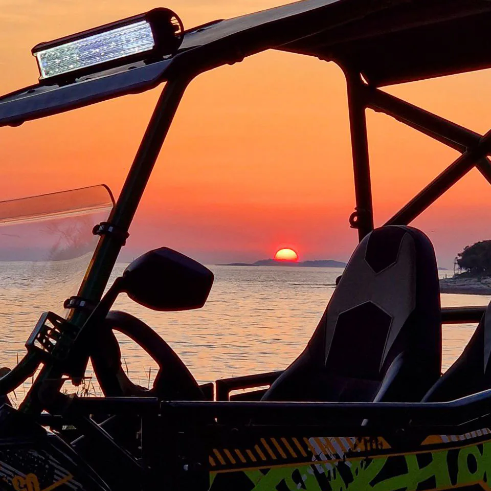 Fažana: Experience the Magic of Sunset in Istria with Predator Buggy Tours